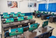 • The refurbished ICT Lab