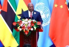 • President Mahama addressing Global Leaders Meeting on Women