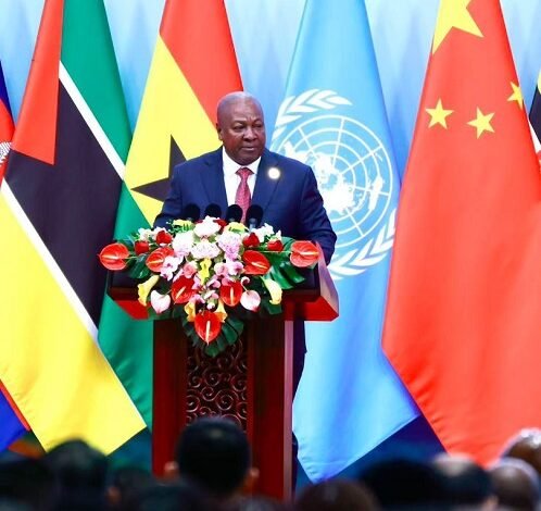• President Mahama addressing Global Leaders Meeting on Women