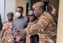 Inspector Twumasi on his way to prison