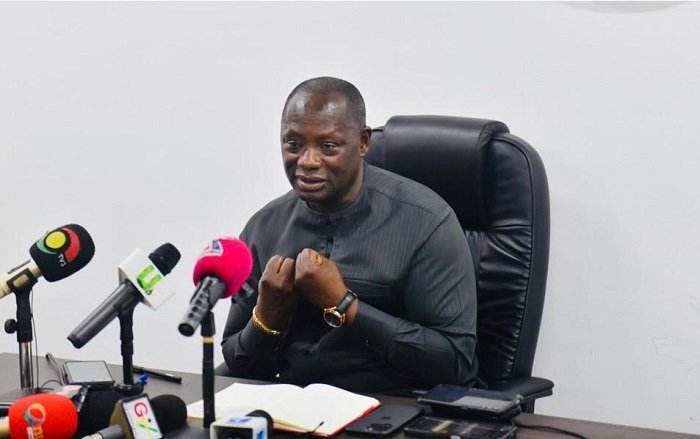 Mr Emmanuel Kofi-ArmahBuah,Minister of Lands and Natural Resources