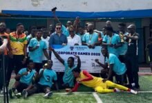 • Members of the victorious GIFF team