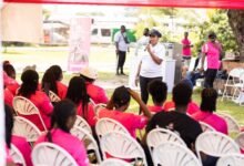 Ms Dorothy Amuah addressing survivors