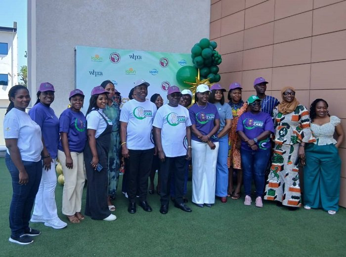 • Members of the association after the programme