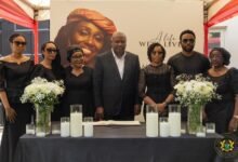 President Mahama and First lady Lordina Mahama with the Rawlings family