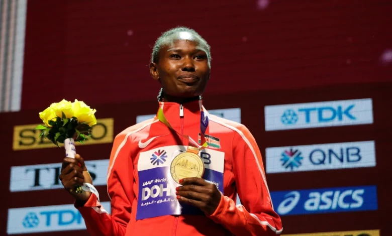 • Ruth Chepngetich