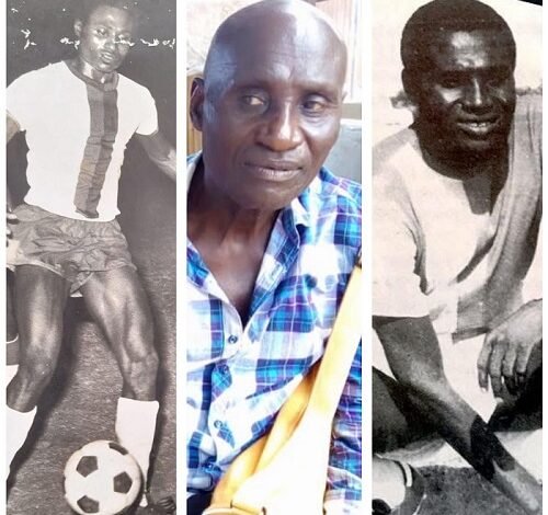 • The late 'Goal Thief' Peter Lamptey