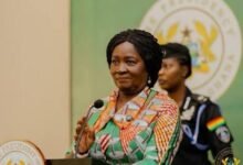 Vice President , Prof. Naana Jane Opoku-Agyemang