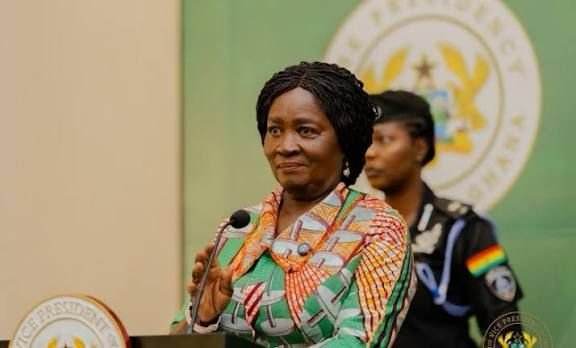 Vice President , Prof. Naana Jane Opoku-Agyemang