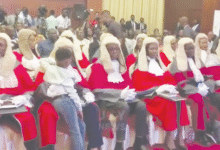 • The newly sworn in Court of Appeal Jugdes