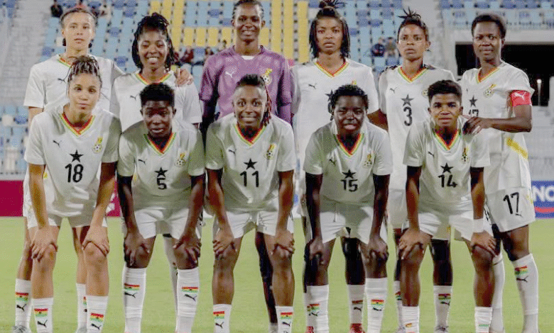 • A line up of the Black Queens