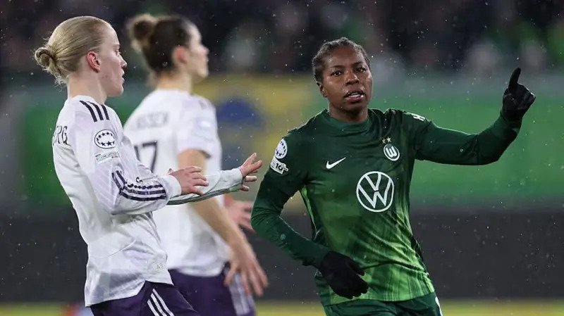 Beerensteyn is the top scorer in the Women's Champions League this season with four goals