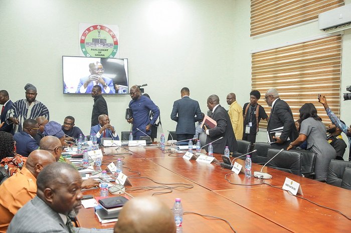 • The Minority walking out of the vetting room