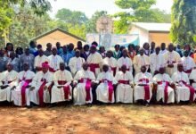 Members of the GCBC with other dignitaries after the opening ceremony