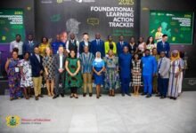 • Mr Apaak (seventh from left) together with dignitaries present at the launch