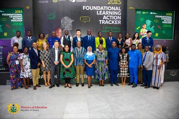 • Mr Apaak (seventh from left) together with dignitaries present at the launch