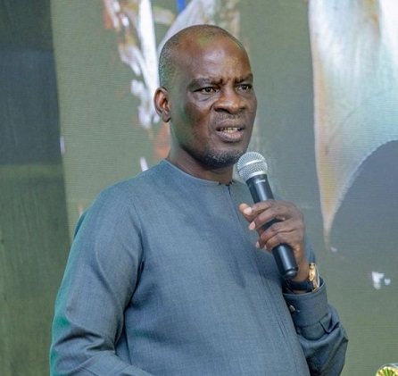 Mr Haruna Iddrisu addressing members of GESOPS at the conference