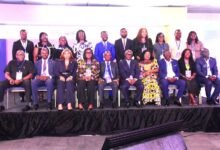 • Participants in the forum Photo: Seth Osabukle