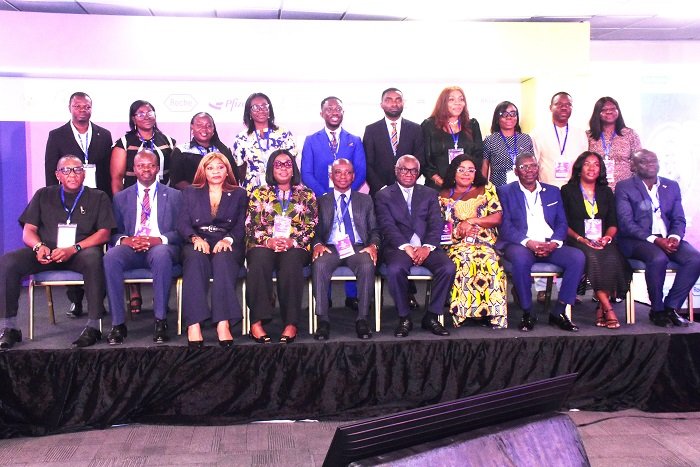 • Participants in the forum Photo: Seth Osabukle