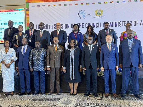 Mrs Ziwu (fourth from right), Mr Twebaze (third from right), Mr Ntsima (fourth from left), Mrs Issahaque (right behind) with other dignitaries at the event