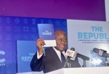 • Nana Addo Dankwa Akufo-Addo launching the book
