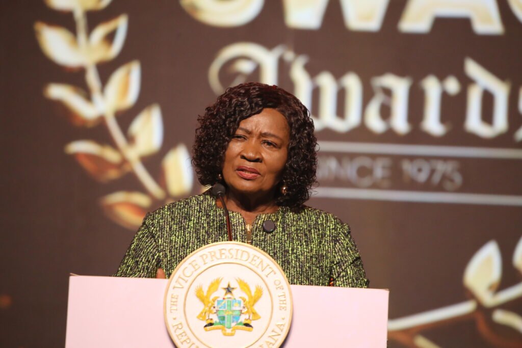 Prof Opoku-Agyemang delivering the address