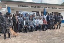 • Participants at the event • Mr Andrews Kwasi Siaw (middle) receiving the overall national best donor award from Dr Grace Ayensu Danquah (right) Photo: Ebo Gorman