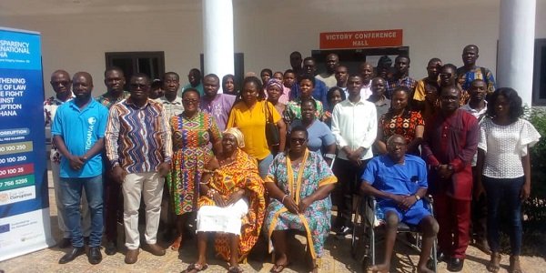 • Participants after the training