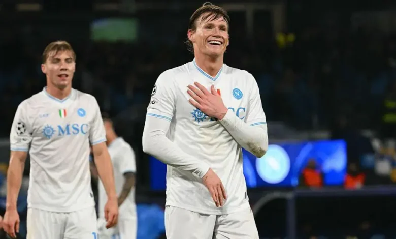 Scott McTominay is Napoli's top scorer in the Champions League this season with three goals