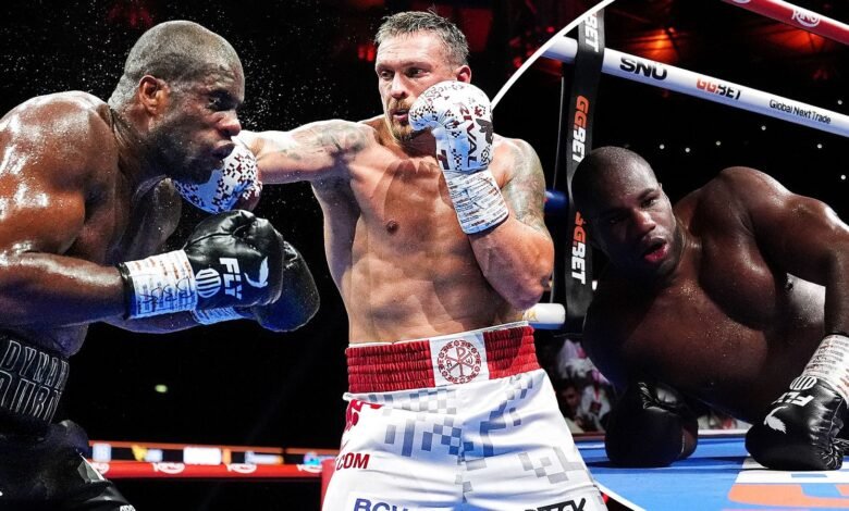 Usyk knockout Dubois at Wembley Stadium