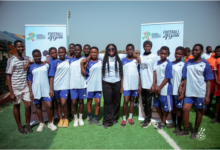 • A section of the girls at the programme