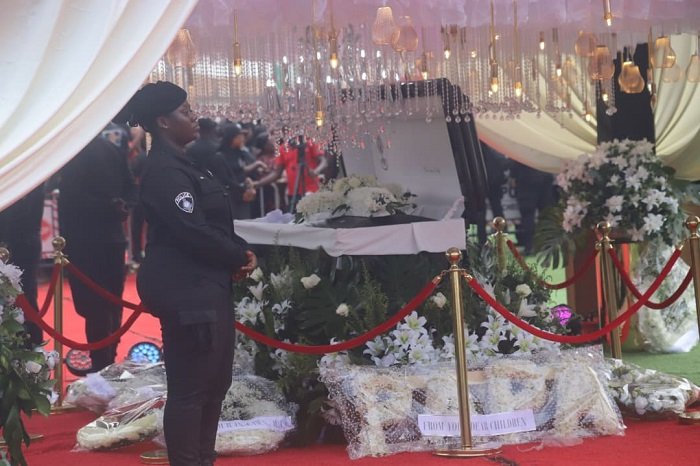• Daddy Lumba’s body lying in state