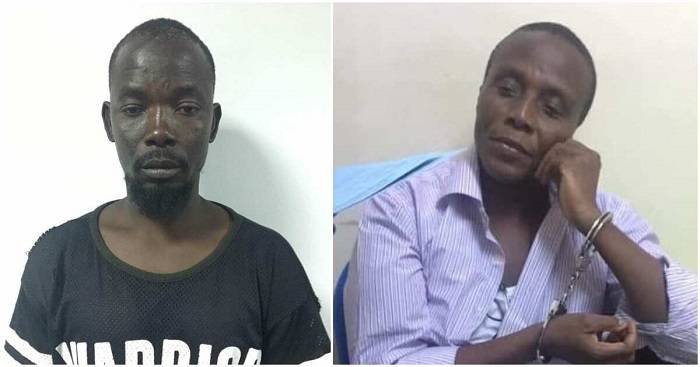 Gregory Afoko (right) and AlangdeAsabke