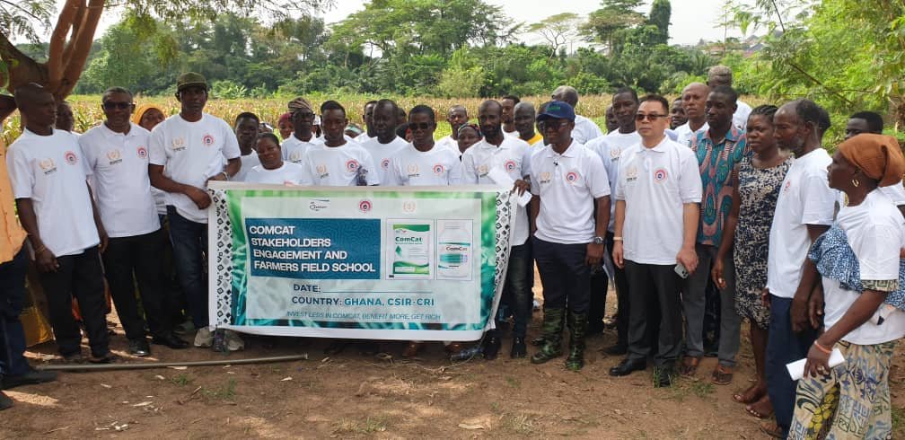 Ashanti farmers introduced to CamCat technology to boost food production