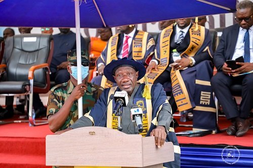 Mr Asante delivering his address