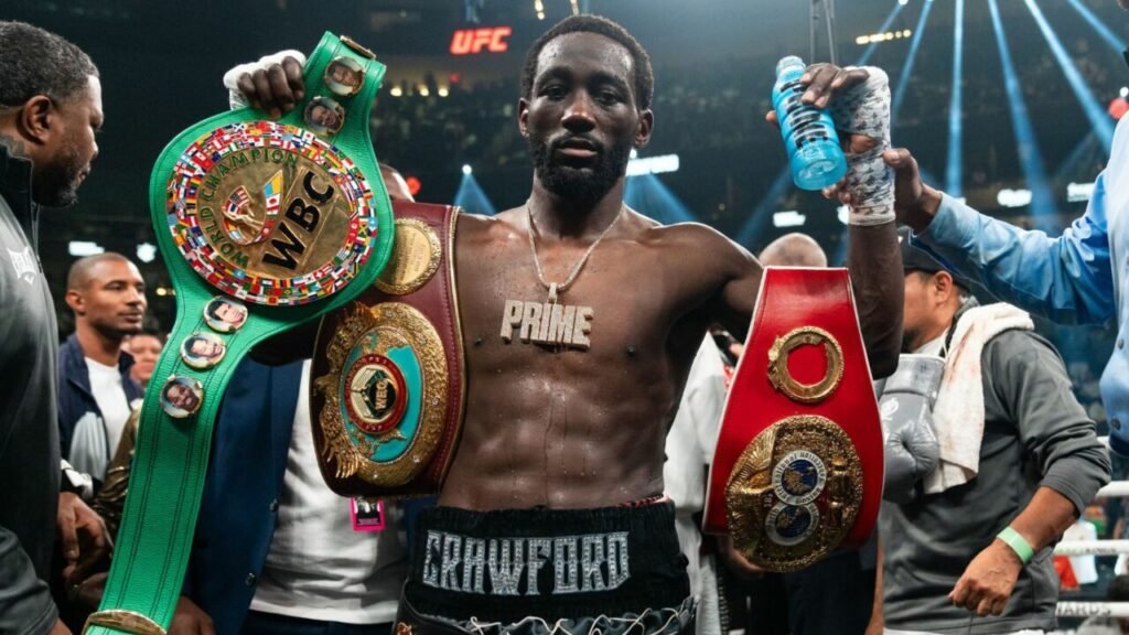 Terence Crawford after beating Canelo Alvarez