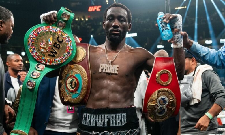 Terence Crawford after beating Canelo Alvarez