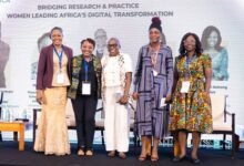 • The panellists after the event