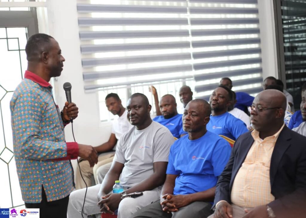 Mr Addison delivering a session at the training