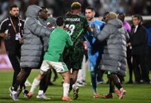 A scuffle involving Luca Zidane broke out after the final whistle of the AFCON quarter-final