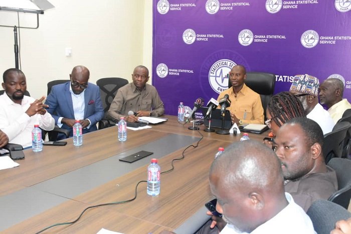 • Dr Alhasan Iddrisu addressing the media :Photo Seth Osabukle