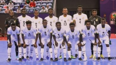 • Ghana's Futsal team