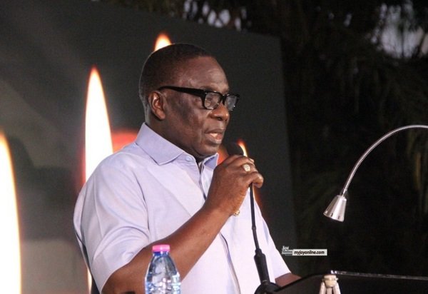 • Mr Quayson (inset) speaking at the even