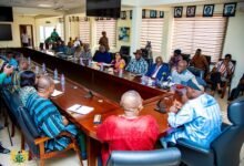 Mr Iddrisu (right) speaking at the meeting