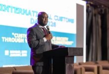 Mr Ampem speaking at the event