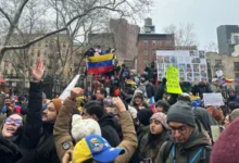 • Outside the court house