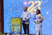 Mr Eric Kutortse addressing the gathering