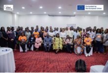 • Participants at the closeout ceremony