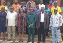 Participants at the training