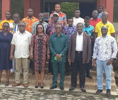 Participants at the training